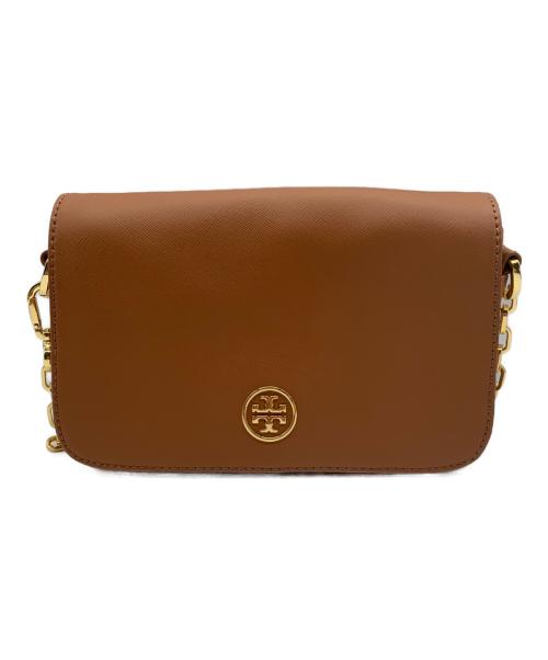 TORY BURCH（トリーバーチ）TORY BURCH (トリーバーチ) チェーンショルダーバッグ ブラウンの古着・服飾アイテム