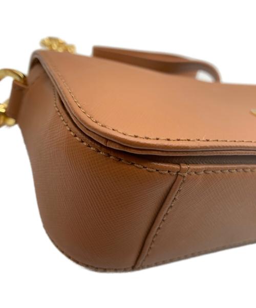 TORY BURCH（トリーバーチ）TORY BURCH (トリーバーチ) チェーンショルダーバッグ ブラウンの古着・服飾アイテム