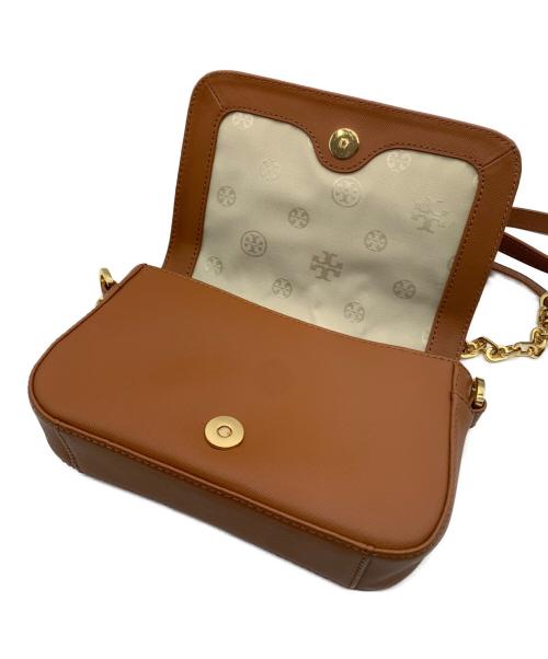 TORY BURCH（トリーバーチ）TORY BURCH (トリーバーチ) チェーンショルダーバッグ ブラウンの古着・服飾アイテム