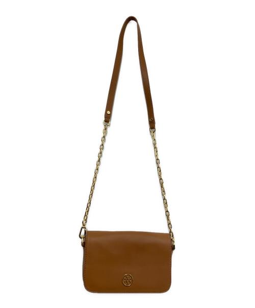 TORY BURCH（トリーバーチ）TORY BURCH (トリーバーチ) チェーンショルダーバッグ ブラウンの古着・服飾アイテム