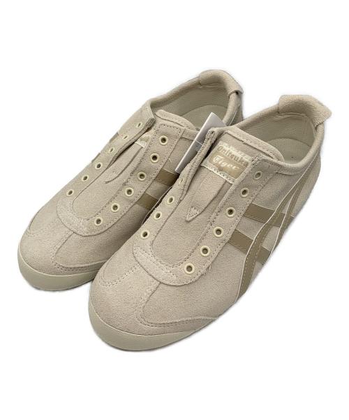 Onitsuka Tiger（オニツカタイガー）Onitsuka Tiger (オニツカタイガー) MEXICO 66 SLIP-ON ベージュ サイズ:23.5の古着・服飾アイテム