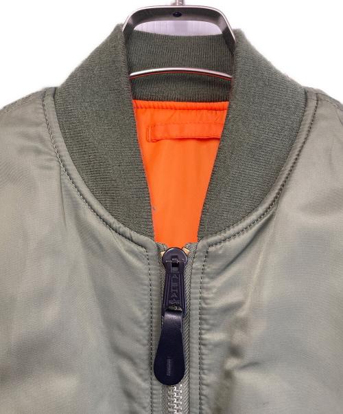 ALPHA（アルファ）ALPHA (アルファ) MA-1ジャケット グリーン サイズ:Mの古着・服飾アイテム