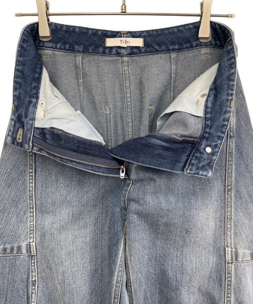 tibi（ティビ）tibi (ティビ) クラシックウォッシュデニムSID インディゴ サイズ:24の古着・服飾アイテム