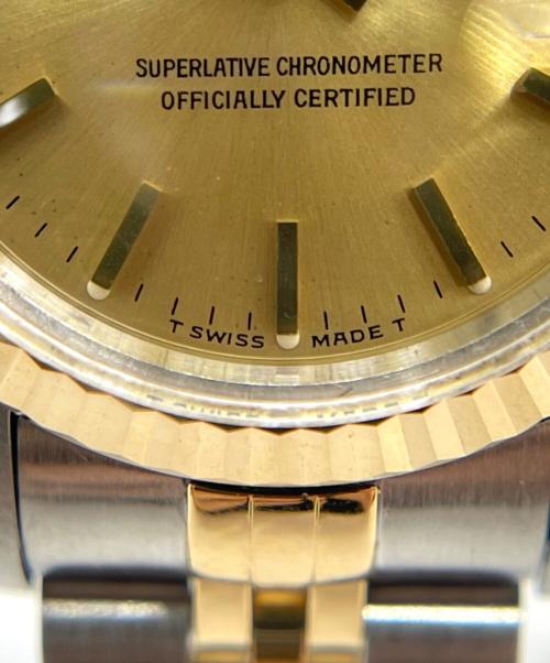 ROLEX（ロレックス）ROLEX (ロレックス) OYSTER PERPETUAL DATE JUST /オイスターパーペチュアル デイトジャスト/Ref.69173 シャンパン文字盤 シャンパン文字盤 サイズ:26cmの古着・服飾アイテム