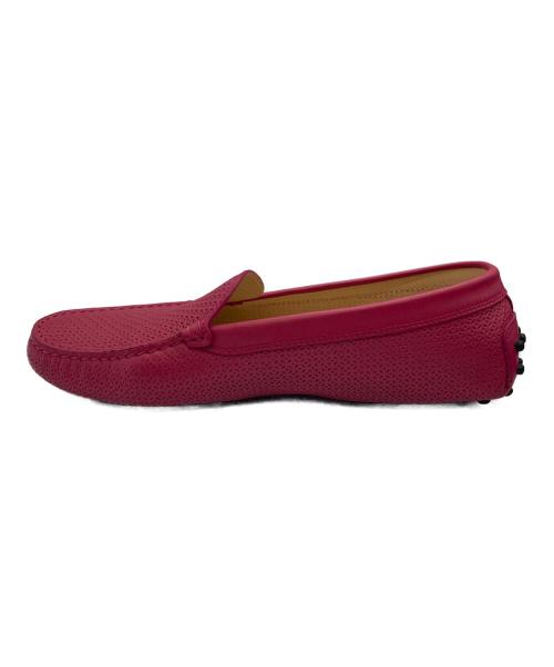TOD'S（トッズ）TOD'S (トッズ) ドライビングシューズ ピンク サイズ:24の古着・服飾アイテム