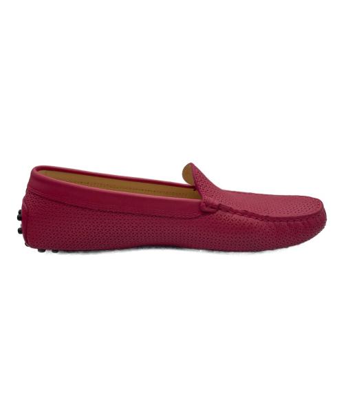 TOD'S（トッズ）TOD'S (トッズ) ドライビングシューズ ピンク サイズ:24の古着・服飾アイテム