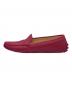 TOD'S (トッズ) ドライビングシューズ ピンク サイズ:24：5000円