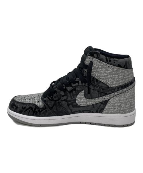 NIKE（ナイキ）NIKE (ナイキ) Nike Air Jordan 1 High OG ブラック×グレー サイズ:26.5の古着・服飾アイテム