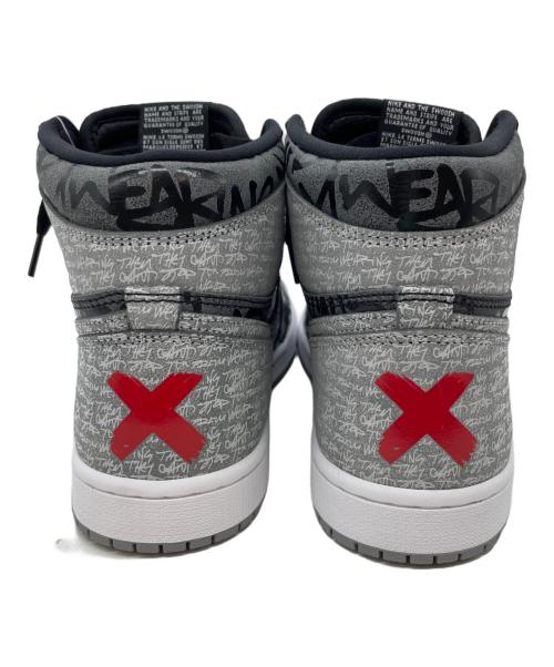 NIKE（ナイキ）NIKE (ナイキ) Nike Air Jordan 1 High OG ブラック×グレー サイズ:26.5の古着・服飾アイテム