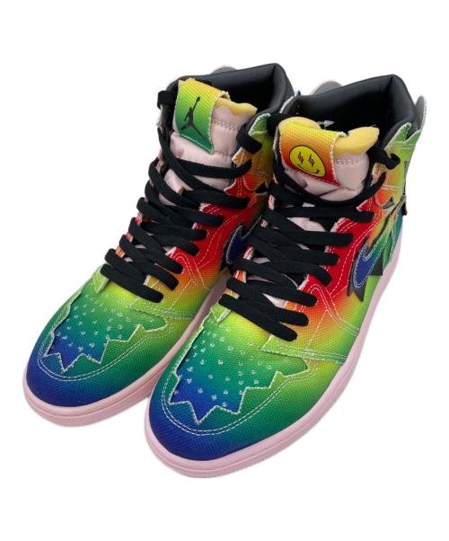 NIKE（ナイキ）NIKE (ナイキ) J balvin (J. バルヴィン) J Balvin × Nike Air Jordan 1 High OG マルチカラー サイズ:27の古着・服飾アイテム