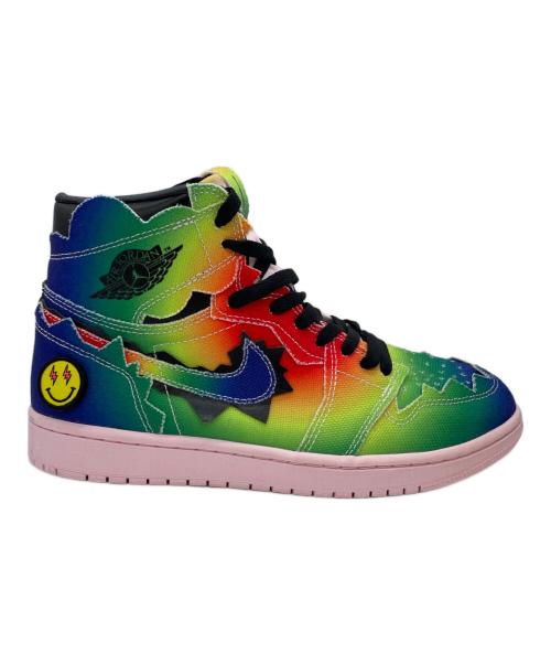 NIKE（ナイキ）NIKE (ナイキ) J balvin (J. バルヴィン) J Balvin × Nike Air Jordan 1 High OG マルチカラー サイズ:27の古着・服飾アイテム