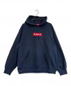 SUPREMEシュプリーム）の古着「Box Logo Hooded Sweatshirt」｜ネイビー