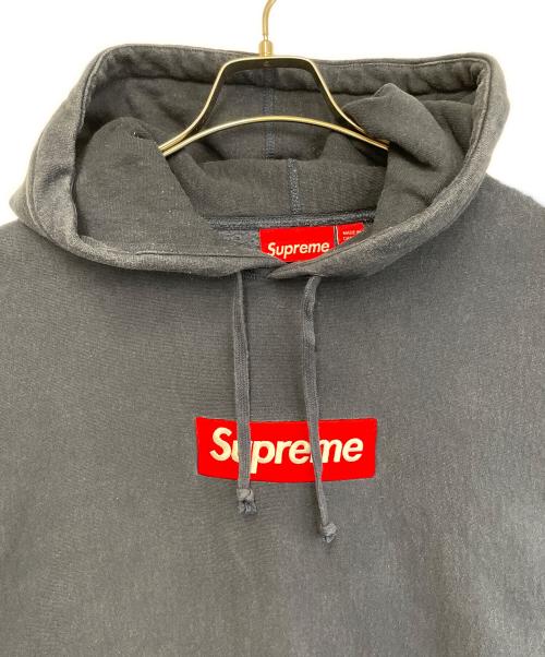 SUPREME（シュプリーム）SUPREME (シュプリーム) Box Logo Hooded Sweatshirt ネイビー サイズ:Lの古着・服飾アイテム