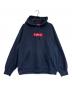 SUPREME（シュプリーム）の古着「Box Logo Hooded Sweatshirt」｜ネイビー