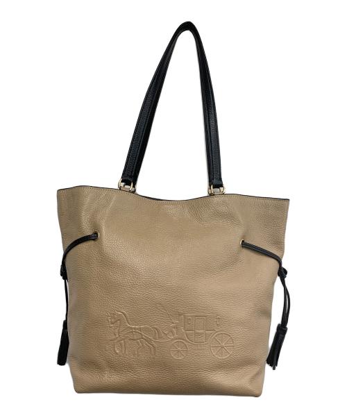 COACH（コーチ）COACH (コーチ) トートバッグ ベージュの古着・服飾アイテム