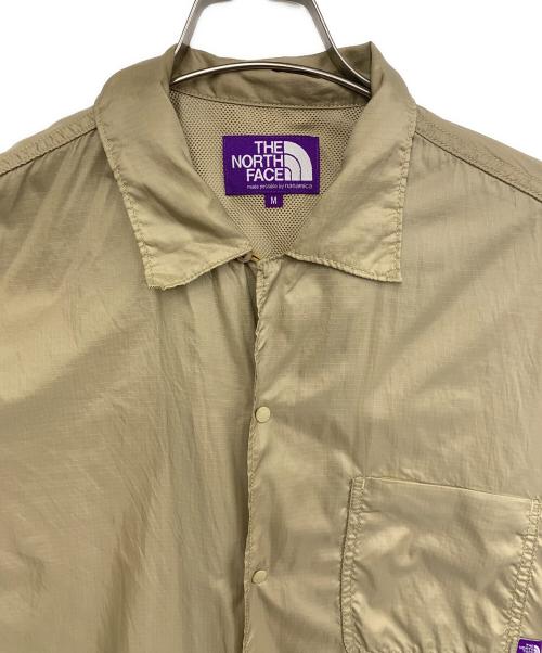 THE NORTH FACE（ザ ノース フェイス）THE NORTH FACE (ザ ノース フェイス) Nylon Ripstop H/S Shirt ベージュ サイズ:Mの古着・服飾アイテム