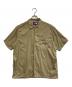 THE NORTH FACE（ザ ノース フェイス）の古着「Nylon Ripstop H/S Shirt」｜ベージュ