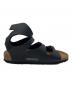 中古・古着 BIRKENSTOCK (ビルケンシュトック) サンダル ブラック サイズ:23：6000円