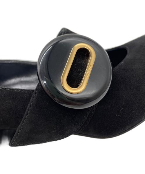 PRADA（プラダ）PRADA (プラダ) パンプス ブラック サイズ:22の古着・服飾アイテム