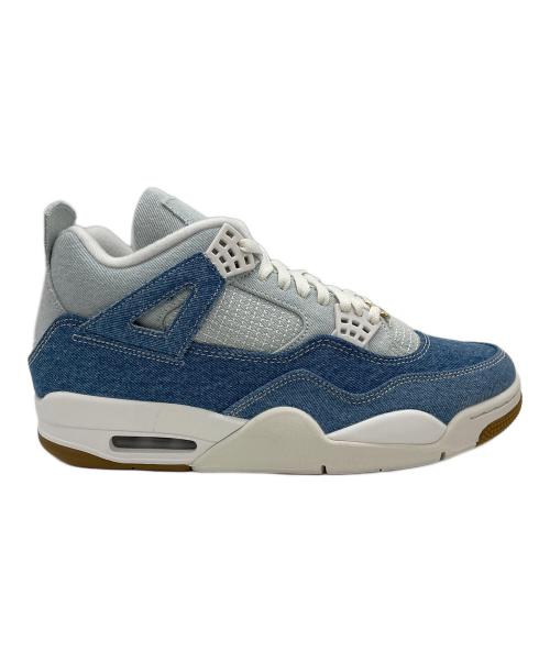 NIKE（ナイキ）NIKE (ナイキ) Nike Women's Air Jordan 4 Denim ホワイト×ブルー サイズ:29の古着・服飾アイテム