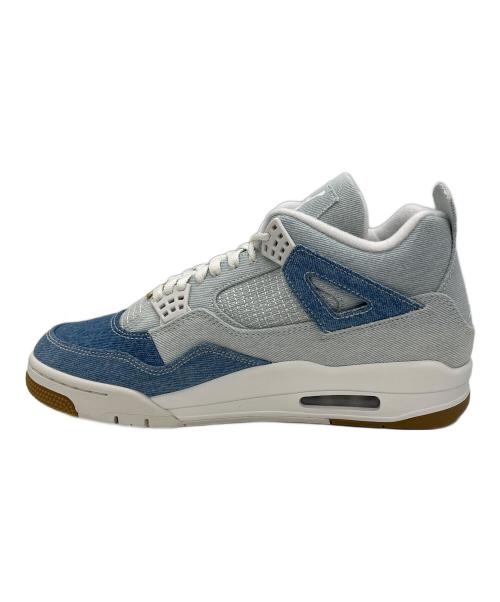 NIKE（ナイキ）NIKE (ナイキ) Nike Women's Air Jordan 4 Denim ホワイト×ブルー サイズ:29の古着・服飾アイテム