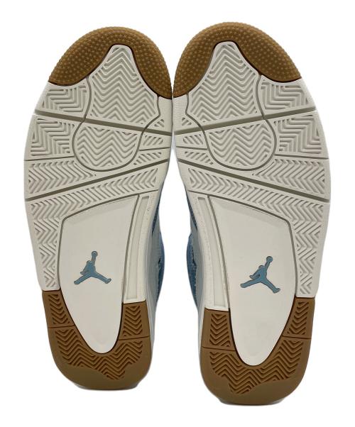 NIKE（ナイキ）NIKE (ナイキ) Nike Women's Air Jordan 4 Denim ホワイト×ブルー サイズ:29の古着・服飾アイテム