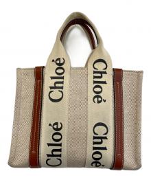 Chloe（クロエ）の古着「Woodyスモールトートバッグ」｜ベージュ