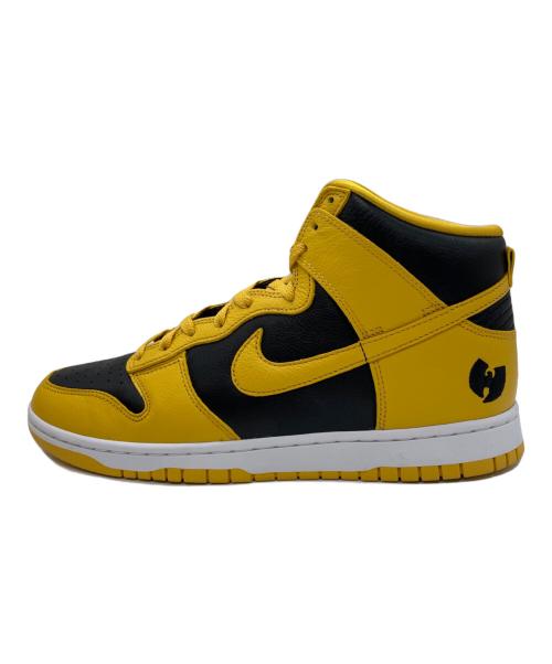 NIKE（ナイキ）NIKE (ナイキ) wu-tang clan (ウータンクラン) Dunk High Retro PRM イエロー×ブラック サイズ:28.5の古着・服飾アイテム