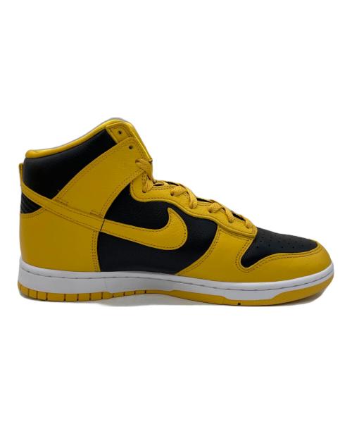 NIKE（ナイキ）NIKE (ナイキ) wu-tang clan (ウータンクラン) Dunk High Retro PRM イエロー×ブラック サイズ:28.5の古着・服飾アイテム