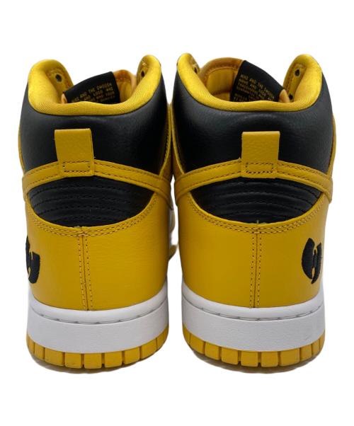 NIKE（ナイキ）NIKE (ナイキ) wu-tang clan (ウータンクラン) Dunk High Retro PRM イエロー×ブラック サイズ:28.5の古着・服飾アイテム