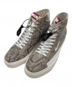 NIKE SB×SOULLANDナイキエスビー×ソウルランド）の古着「Nike ソウルランド × ナイキ SB ブレーザー ミッド スネークスキン」｜カーキ