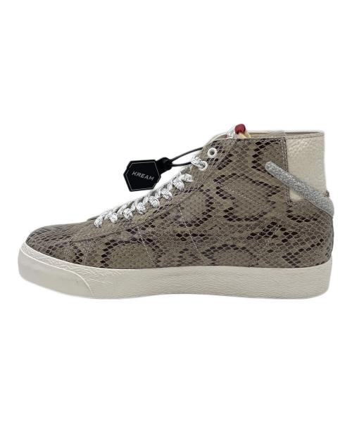 NIKE SB（ナイキエスビー）NIKE SB (ナイキエスビー) SOULLAND (ソウルランド) Nike ソウルランド × ナイキ SB ブレーザー ミッド スネークスキン  カーキ サイズ:27の古着・服飾アイテム