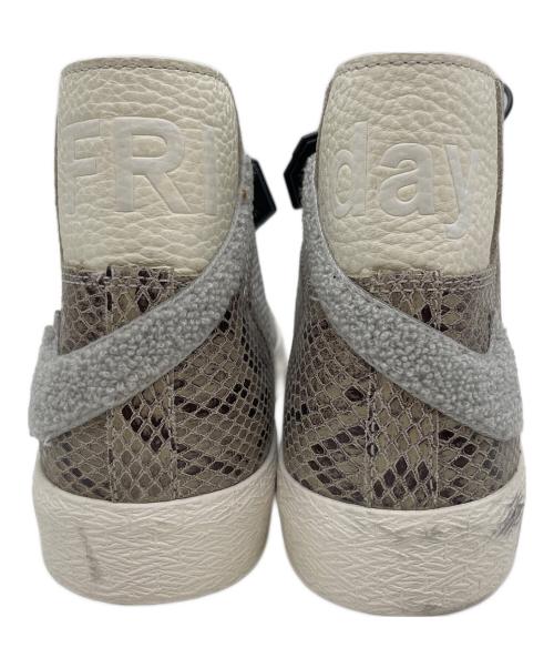 NIKE SB（ナイキエスビー）NIKE SB (ナイキエスビー) SOULLAND (ソウルランド) Nike ソウルランド × ナイキ SB ブレーザー ミッド スネークスキン  カーキ サイズ:27の古着・服飾アイテム