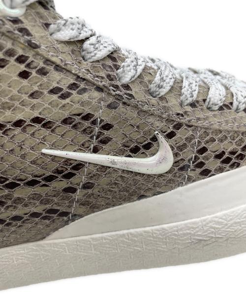NIKE SB（ナイキエスビー）NIKE SB (ナイキエスビー) SOULLAND (ソウルランド) Nike ソウルランド × ナイキ SB ブレーザー ミッド スネークスキン  カーキ サイズ:27の古着・服飾アイテム