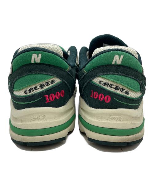 NEW BALANCE（ニューバランス）NEW BALANCE (ニューバランス) Concepts (コンセプト) Concepts × New Balance M1000CN グリーン サイズ:28の古着・服飾アイテム