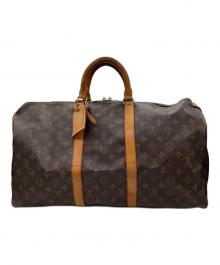 LOUIS VUITTON（ルイ ヴィトン）の古着「トラベルバッグ」｜ブラウン