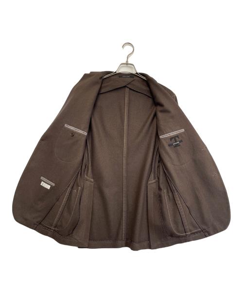 TAGLIATORE（タリアトーレ）TAGLIATORE (タリアトーレ) テーラードジャケット ブラウン サイズ:46の古着・服飾アイテム