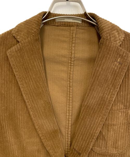 PAOLONI（パオローニ）PAOLONI (パオローニ) テーラードジャケット ブラウン サイズ:46の古着・服飾アイテム