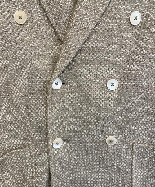 PAOLONI（パオローニ）PAOLONI (パオローニ) ダブルテーラードジャケット ベージュ サイズ:46の古着・服飾アイテム
