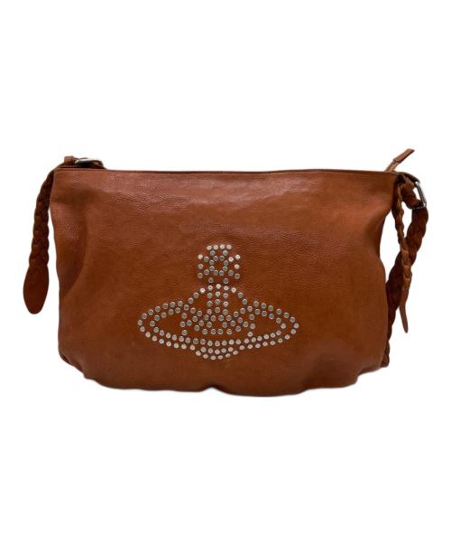 Vivienne Westwood（ヴィヴィアンウエストウッド）Vivienne Westwood (ヴィヴィアンウエストウッド) ショルダーバッグ ブラウンの古着・服飾アイテム