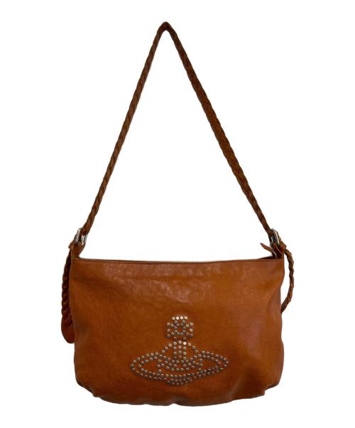 Vivienne Westwood（ヴィヴィアンウエストウッド）Vivienne Westwood (ヴィヴィアンウエストウッド) ショルダーバッグ ブラウンの古着・服飾アイテム