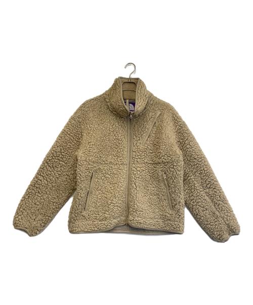 THE NORTHFACE PURPLELABEL（ザ・ノースフェイス パープルレーベル）THE NORTHFACE PURPLELABEL (ザ・ノースフェイス パープルレーベル) Wool Boa Fleece Field Jacket ベージュ サイズ:Mの古着・服飾アイテム