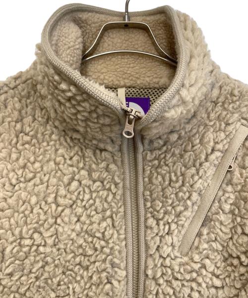 THE NORTHFACE PURPLELABEL（ザ・ノースフェイス パープルレーベル）THE NORTHFACE PURPLELABEL (ザ・ノースフェイス パープルレーベル) Wool Boa Fleece Field Jacket ベージュ サイズ:Mの古着・服飾アイテム