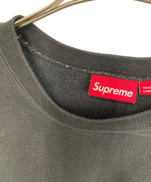 SUPREME（シュプリーム）SUPREME (シュプリーム) CREST CREWNECK ブラック サイズ:Lの古着・服飾アイテム