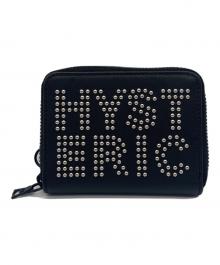 Hysteric Glamour（ヒステリックグラマー）の古着「ロゴスタッズコンパクトウォレット」｜ブラック