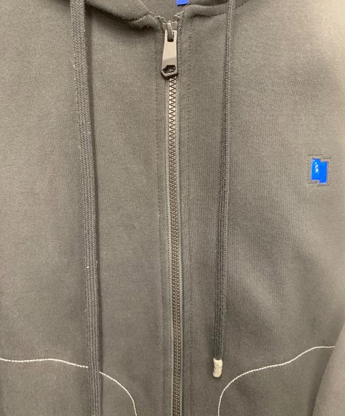 ADER error（アーダーエラー）ADER error (アーダーエラー) ジップパーカー ブラック サイズ:A2の古着・服飾アイテム