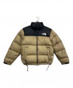 THE NORTH FACEザ ノース フェイス）の古着「ヌプシジャケット」｜ベージュ×ブラック