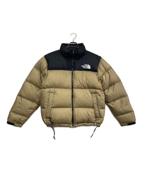 THE NORTH FACE（ザ ノース フェイス）THE NORTH FACE (ザ ノース フェイス) ヌプシジャケット ベージュ×ブラック サイズ:Lの古着・服飾アイテム