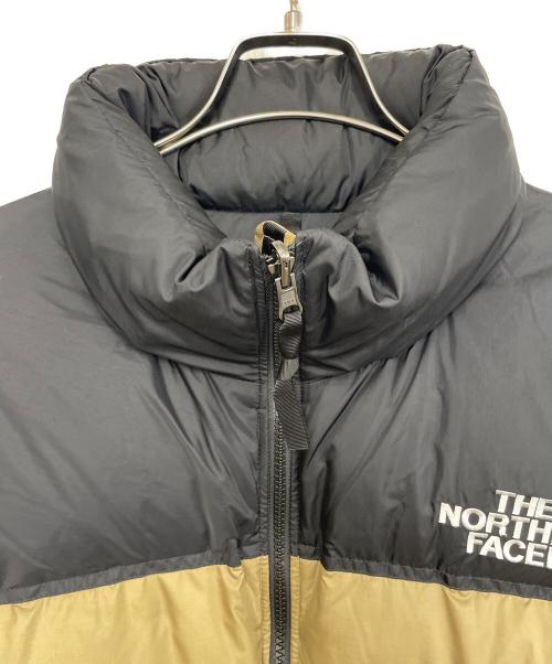 THE NORTH FACE（ザ ノース フェイス）THE NORTH FACE (ザ ノース フェイス) ヌプシジャケット ベージュ×ブラック サイズ:Lの古着・服飾アイテム