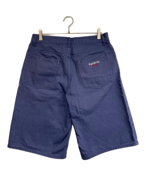 SUPREME（シュプリーム）SUPREME (シュプリーム) ハーフパンツ ネイビー サイズ:76の古着・服飾アイテム